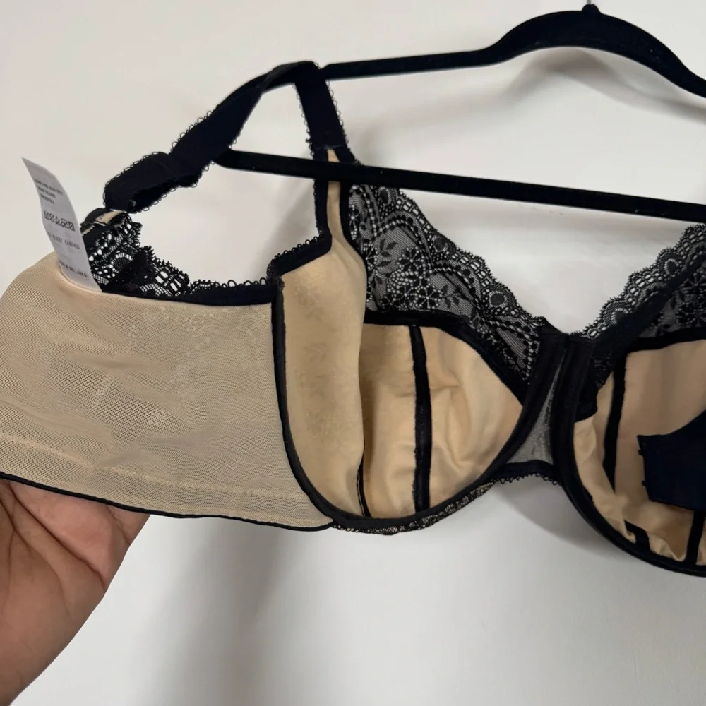 Elomi Bra 34I Tia Underwire Bandless Lace